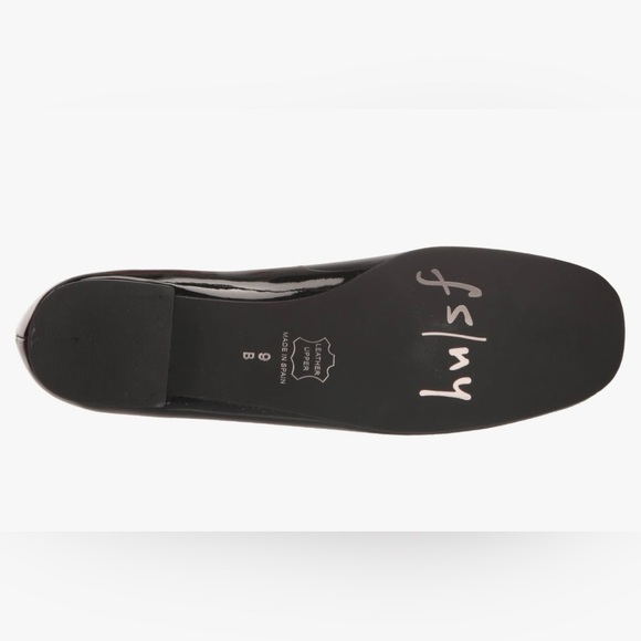 NEW, French Sole FS/NY Womens Leather Drum2 Ballet Flats Buckle Accent Size 8 - Picture 8 of 14